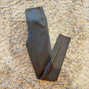 olive green leggings in size small